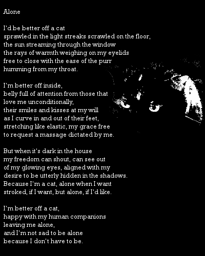 Alone poem