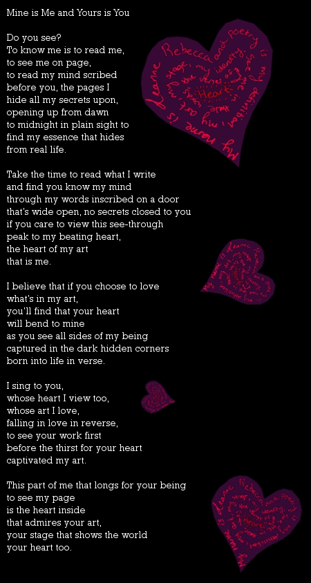 Mine is Me and Yours is You