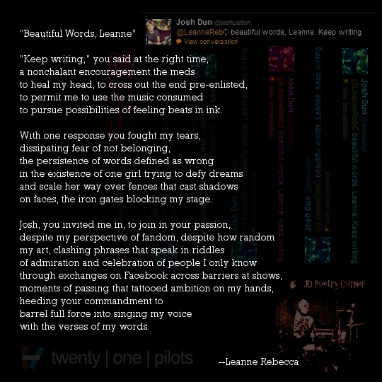 Beautiful Words, Leanne