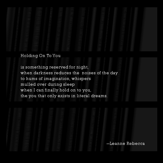 Holding On To You
