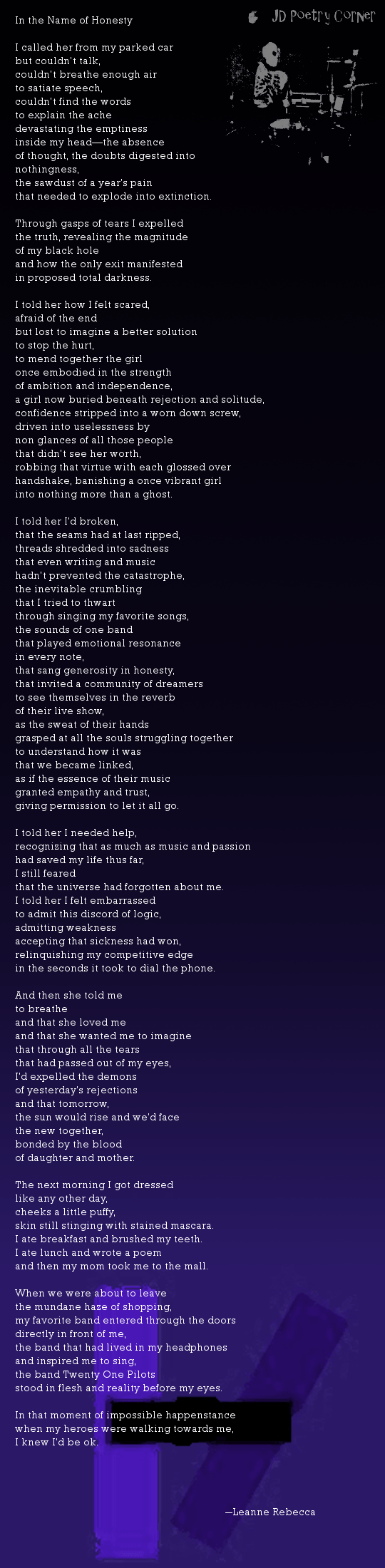 In the Name of Honesty