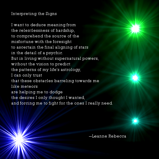 Interpreting the Signs